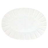 Bari White Oval Platter